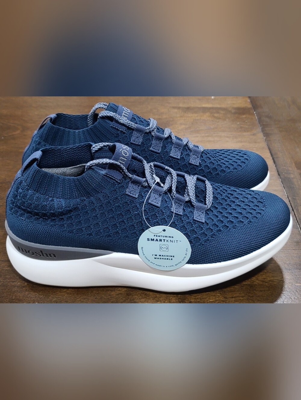 Mōshn Vigor Blue Indigo Sneakers Women's